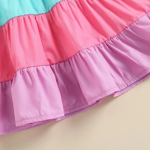 Dresses New Girls Pastel Rainbow Dress Poshmark